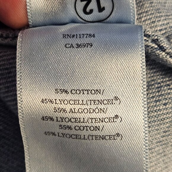 Rails Light Denim Letta Mini Dress S Flutter Sleeve Boho Cottage Core Minimalist - Picture 12 of 14